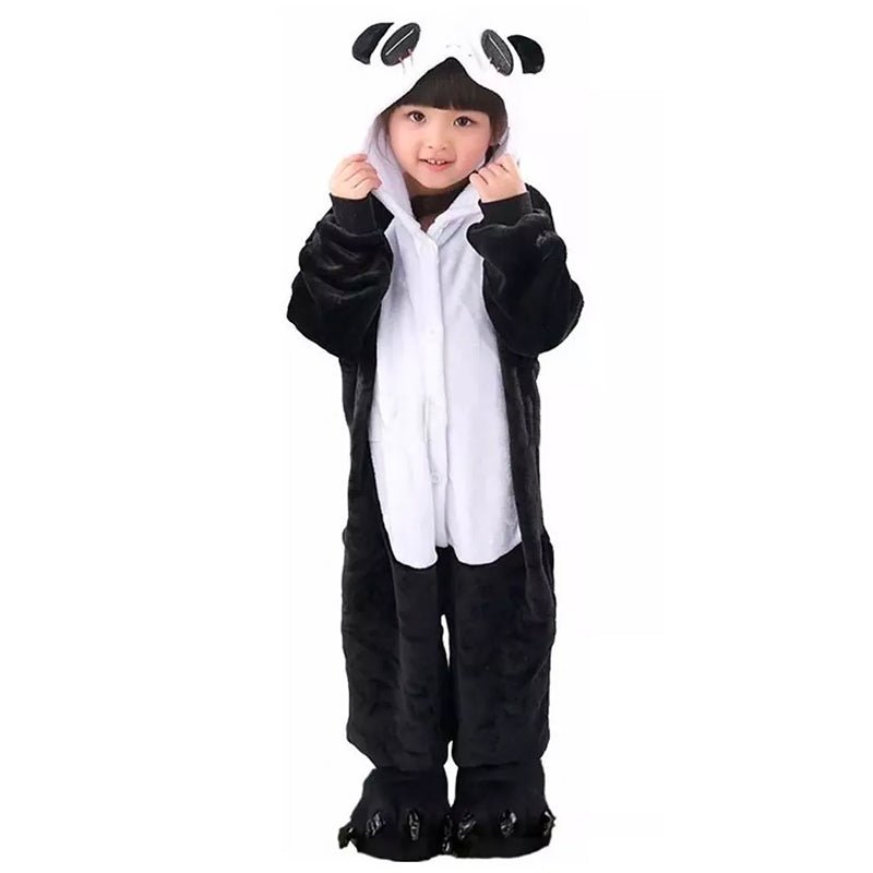 Pijama Panda Disfraz Enterizo Polar 3 12 Anos