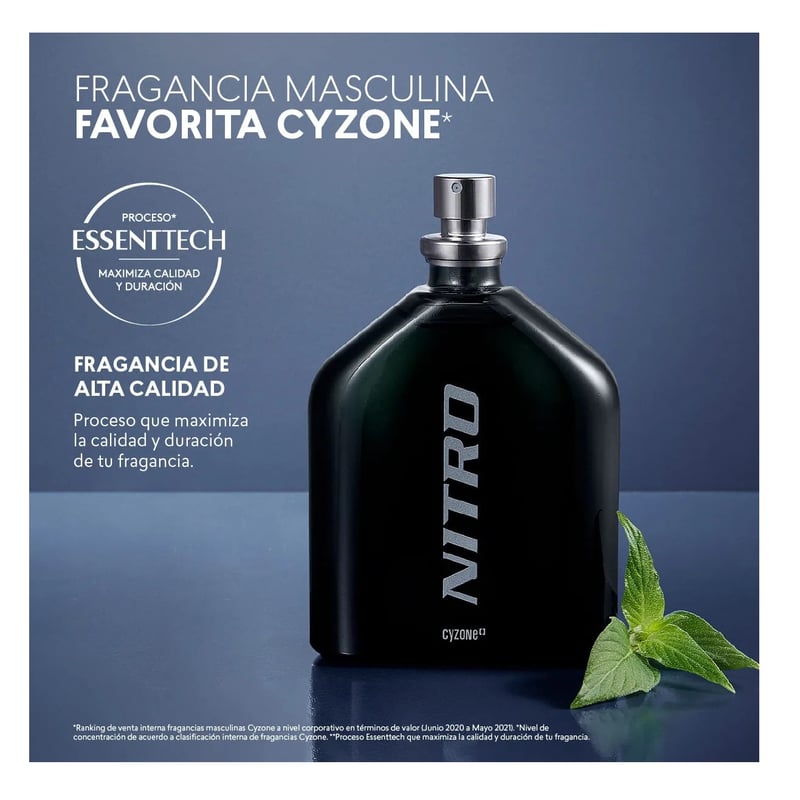 CYZONE Perfume Hombre Nitro Intense De Cyzone 100 Ml falabella