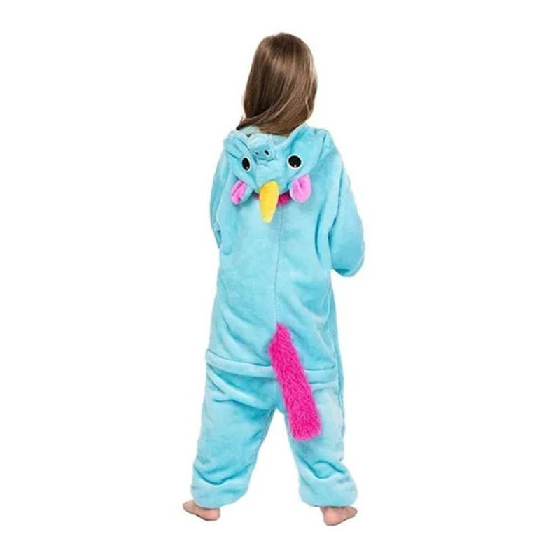 Pijama de unicornio celeste shop