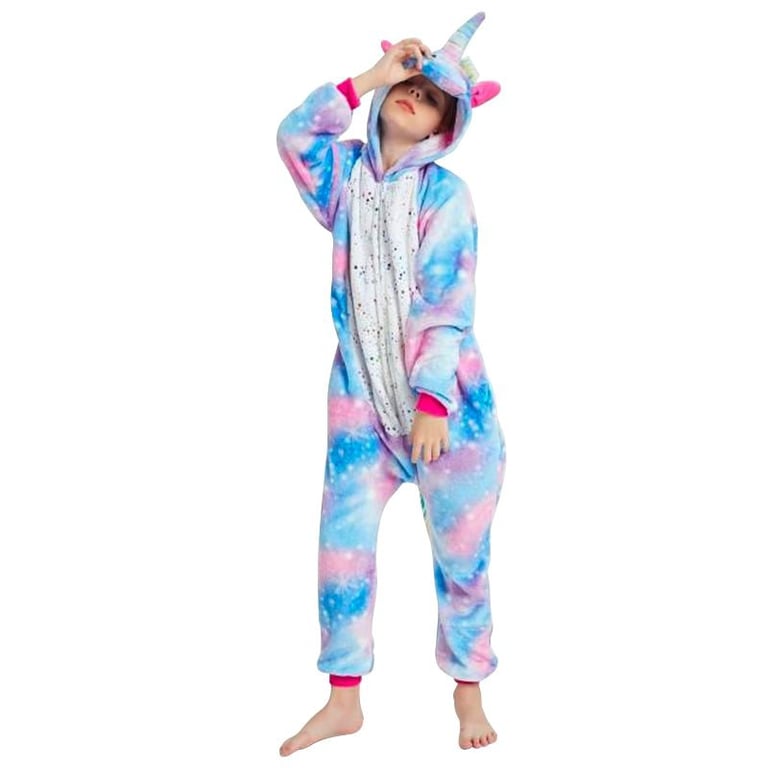 Pijama de unicornio multicolor shop
