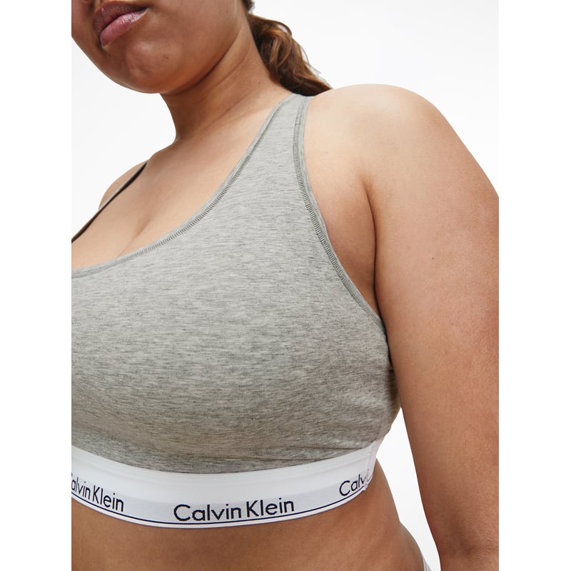 CALVIN KLEIN Sujetador deportivo Gris Calvin Klein falabella