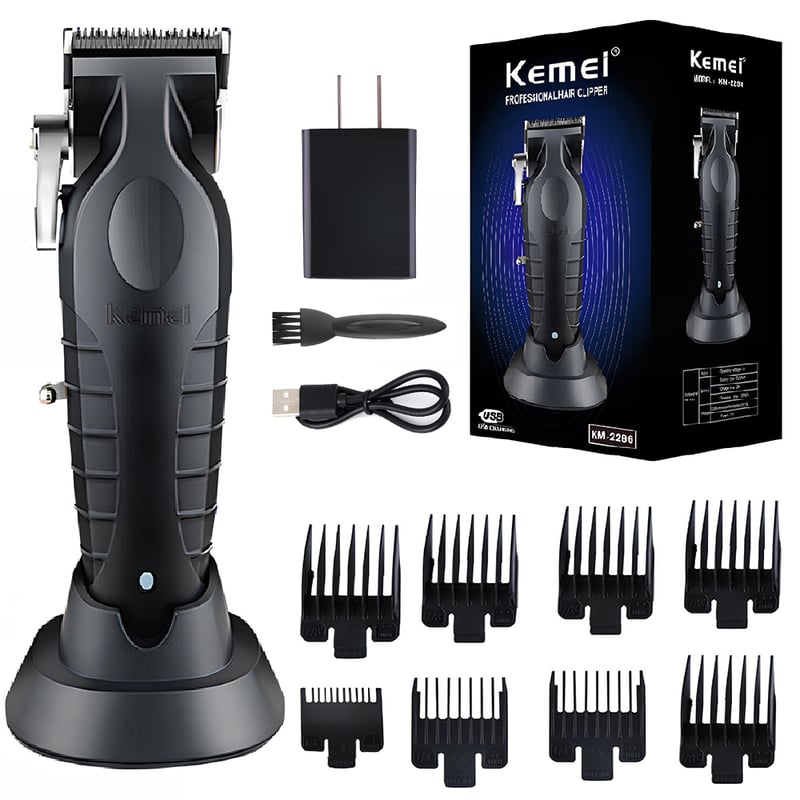 Maquina de cortar cabello kemei sale