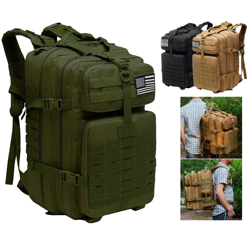GENERICO Bolso Militar Mochila Tactica Militar Outdoor 40 Lt falabella