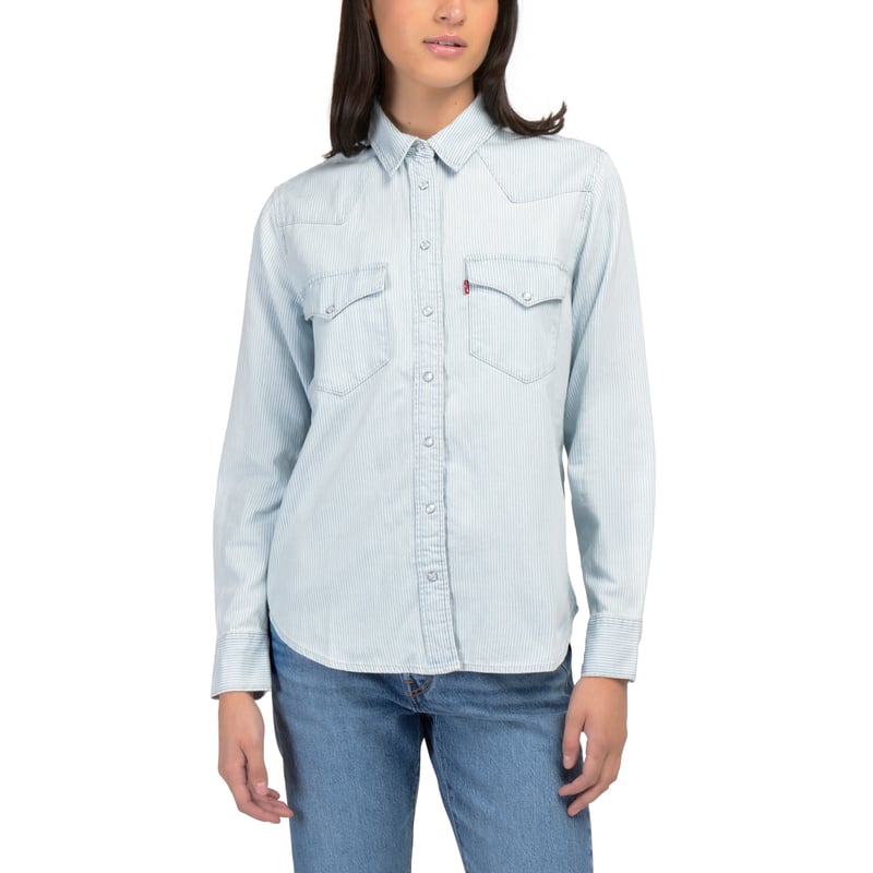 LEVIS Camisa Mujer Western Azul Levis falabella