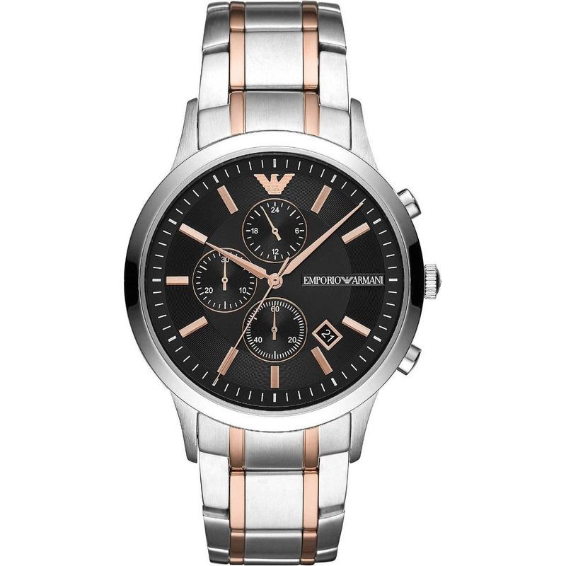 EMPORIO ARMANI Reloj Emporio Armani Classic Ar11165 Plateado falabella