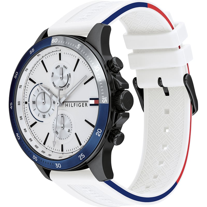 Reloj Tommy Hilfiger Bank 1791723 Blanco TOMMY HILFIGER Linio Chile