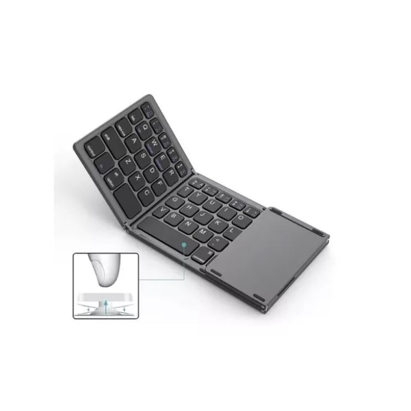 GENERICO Mini Teclado Inalambrico Portatil Plegable Con Letra N falabella