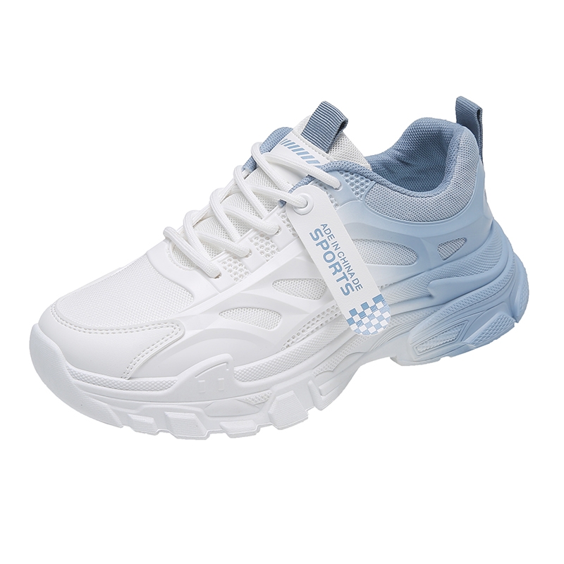 SHANDIAN Zapatillas Deportivas Plataforma Mujer