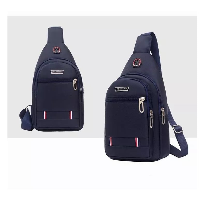 Bolso Morral Bandolera De Hombro Cruzado Hombre Con Usb Azul GENERICO Linio Chile