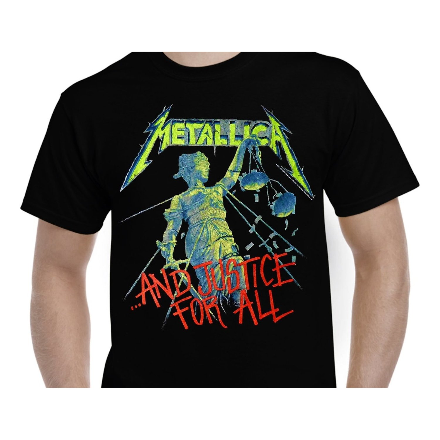 Polera metallica and justice for all shop