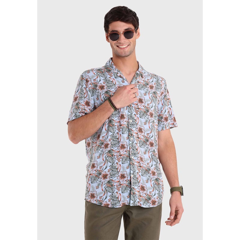 ARROW Camisa Floreada Manga Corta Arrow ARROW falabella