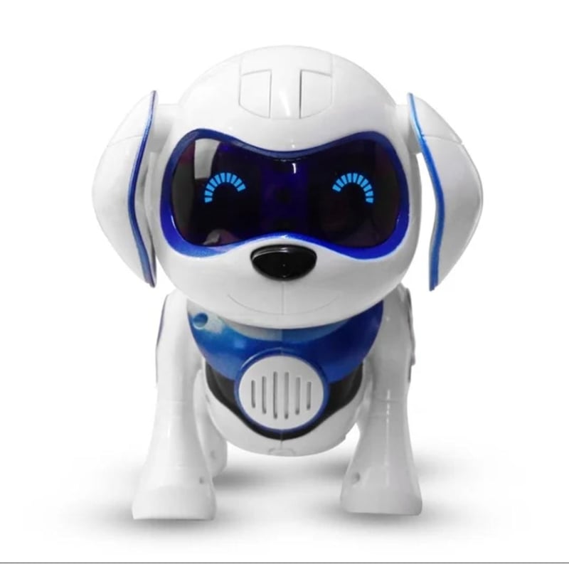 GENERICO Perro Robot De Juguete Musical Con Ojos Led Inteligente falabella