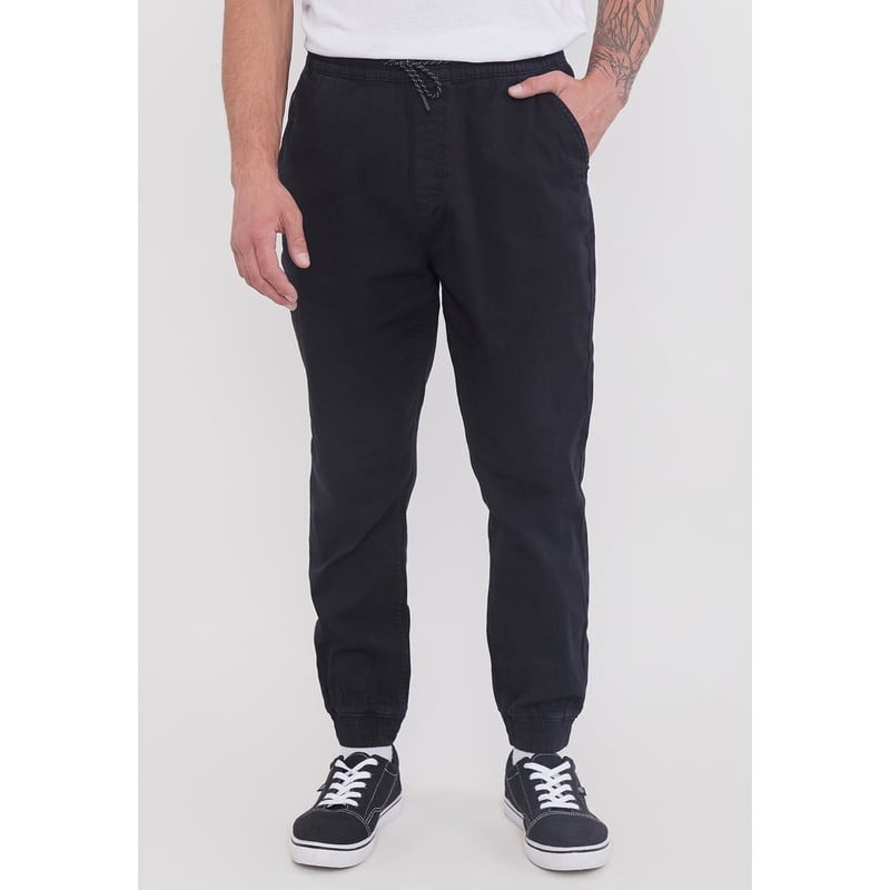Pantalon Chandal Poliester Hombre Pantalón Jogger ZARA Twill