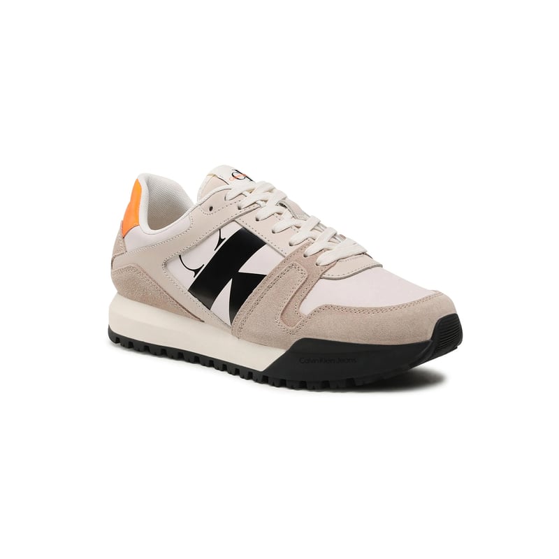 CALVIN KLEIN Zapatilla Toothy Run Laceup Low Beige Calvin Klein ...