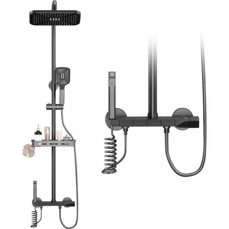 Baño Columna Hidromasaje BaÃ±era Leroy Merlin Columnas De Ducha