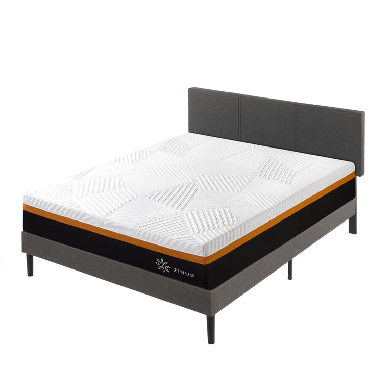 Cama Cambril Zinus 2 Plazas Long Resortes Pocket Sodimac Chile