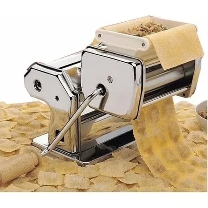 GENERICO Maquina Para Hacer Raviolis Y Estirar Masas Acero Inoxidable ...
