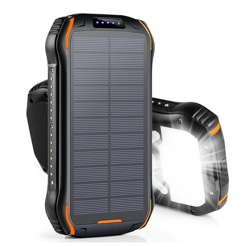 TROPIKA - Cargador Solar Power Bank Batería Solar Portátil 26.800 mAh