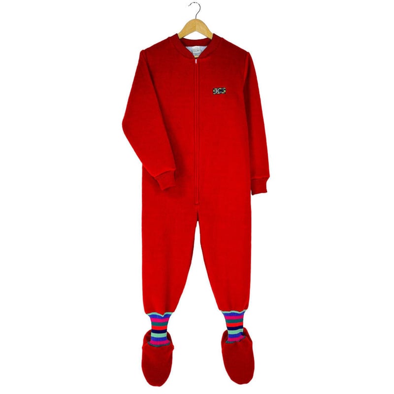 Pijama Enterito Adulto Oso Termico Rojo Rojo