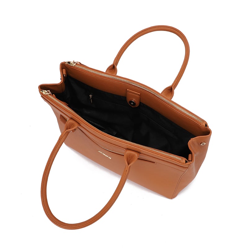 SAXOLINE Cartera de hombro Saxoline New Office Camel L falabella
