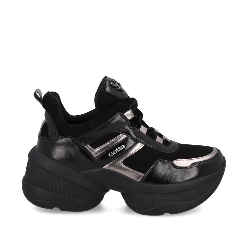GOTTA Zapatilla Mujer Plataforma Negra 13162 falabella