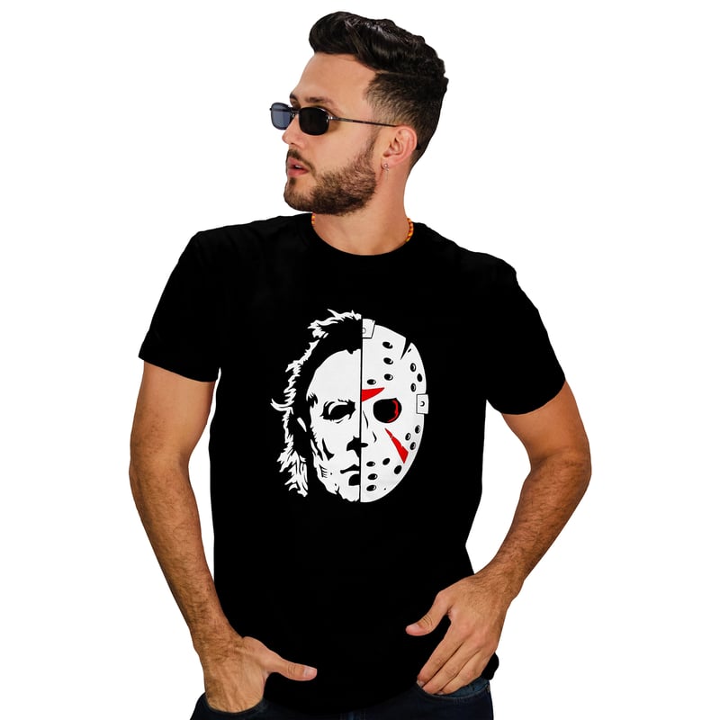 GENERICO - Polera hombre Halloween Jason D6