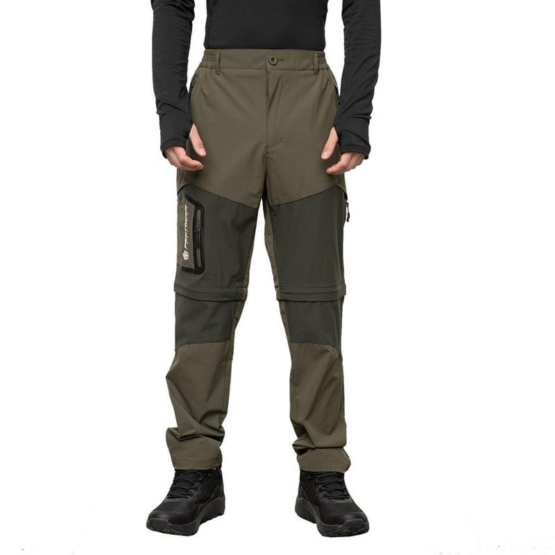 Pantalon Trekking Desmontables Pentagon Verde