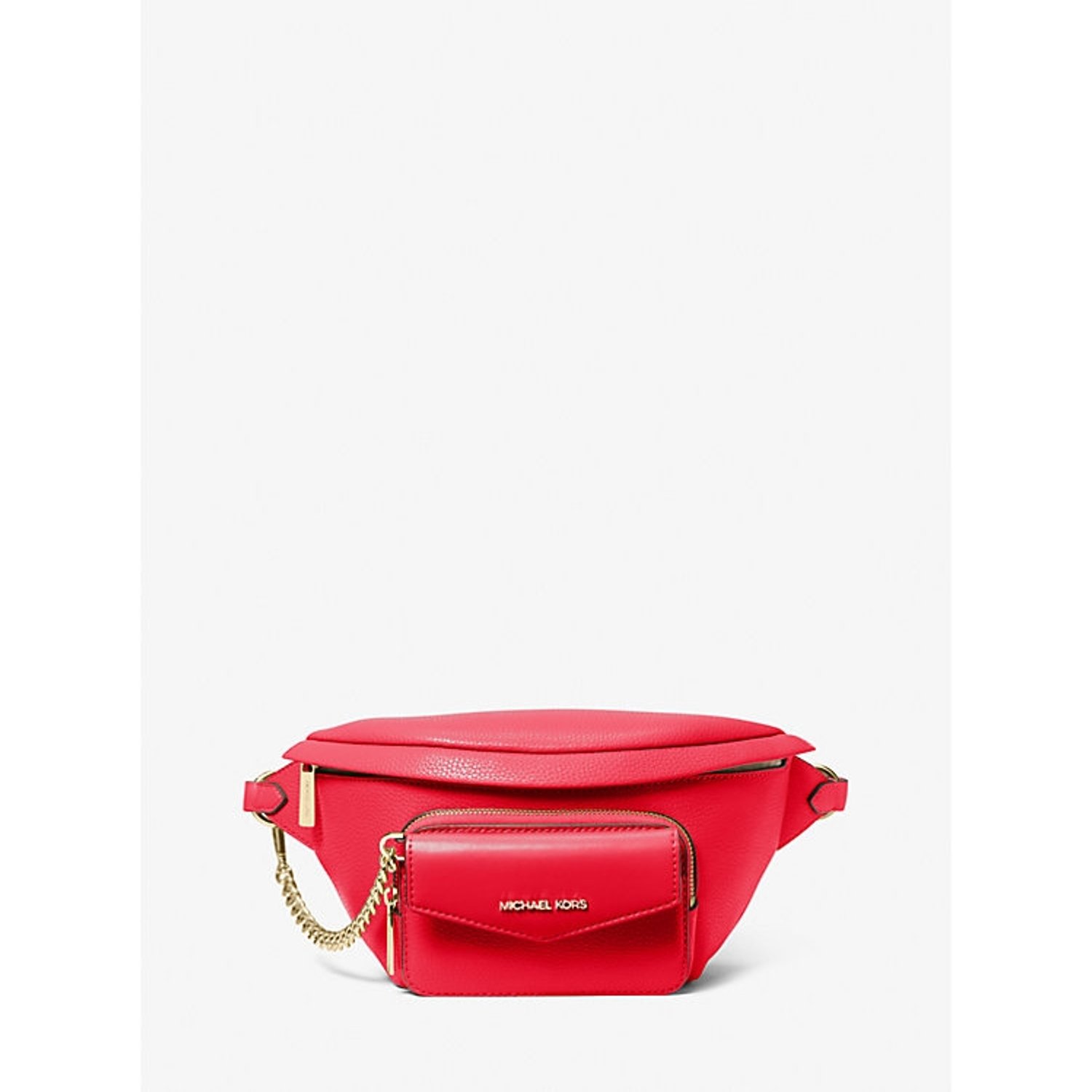 MICHAEL KORS Crosboddy Rinonera Michael Kors Maisie color Rojo 2 En 1 falabella
