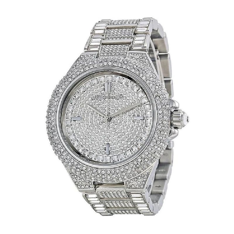 Reloj michael kors plateado shop