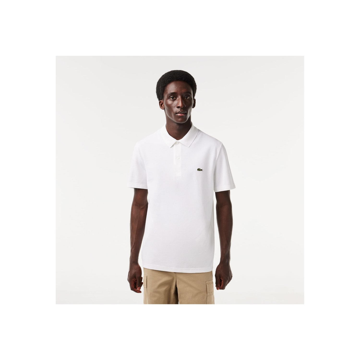 LACOSTE Polera Polo Lacoste DH0783 Hombre Blanco LACOSTE falabella