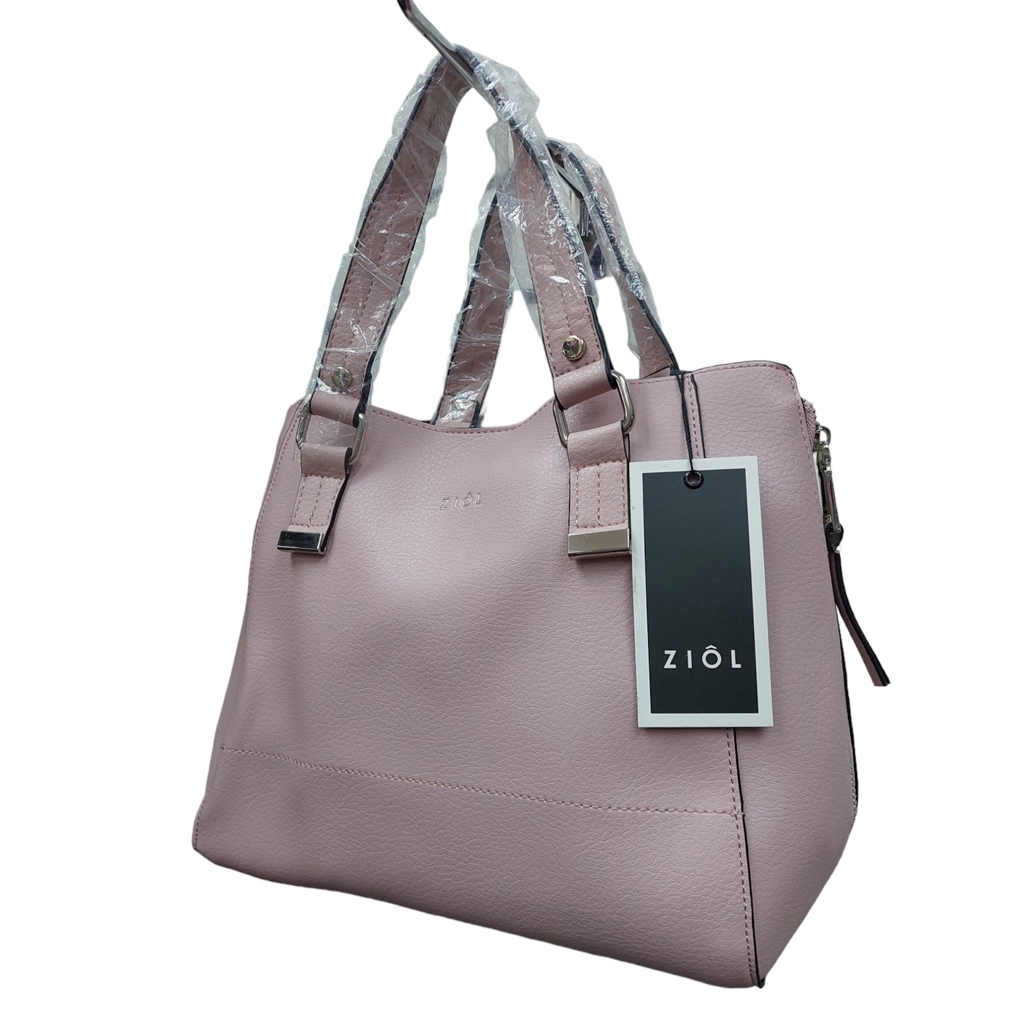 ZIOL CARTERA MUJER DOS ASAS COLOR ROSADO MODELO ARIZONA falabella