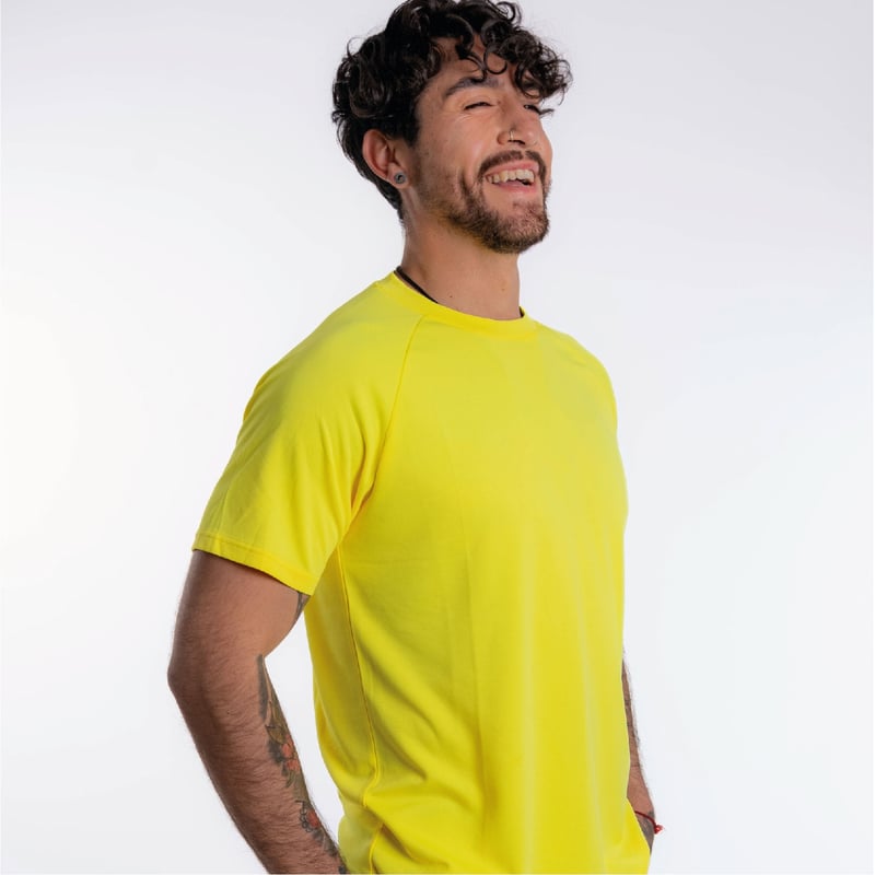 TJ TAJE - POLERA DEPORTIVA MANGA CORTA HOMBRE
