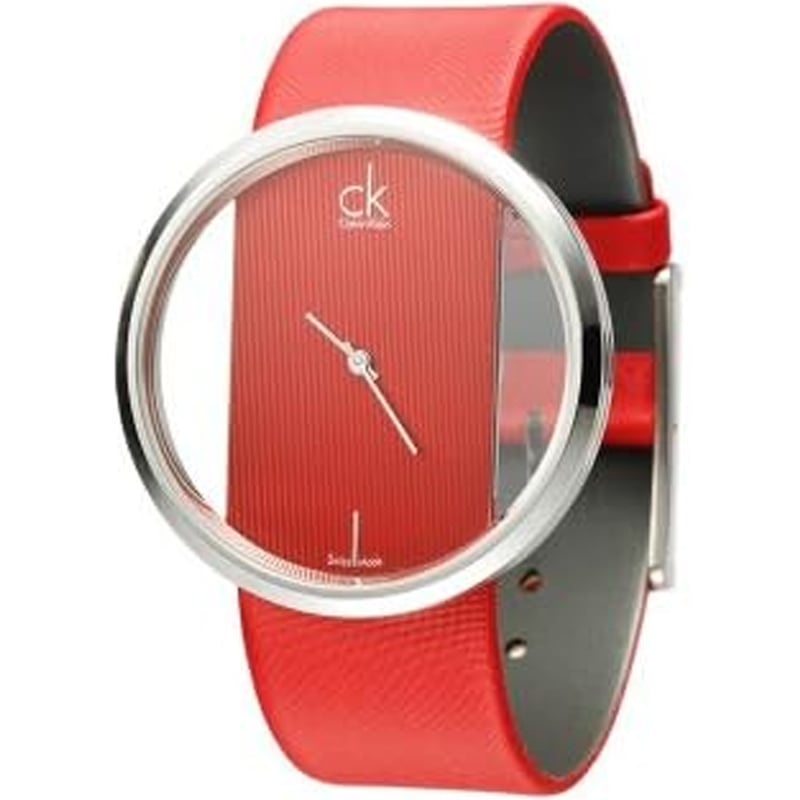 CALVIN KLEIN Reloj Calvin Klein Glam K9423144 Rojo falabella