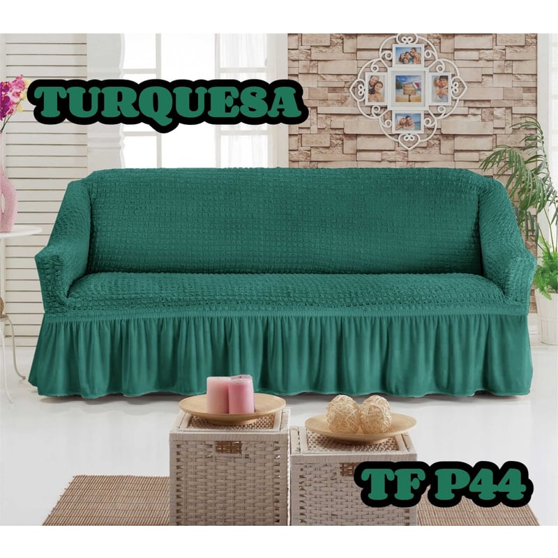 ANGELES DEL HOGAR Fundas para Cubrir Sillones de 3 Cuerpos con