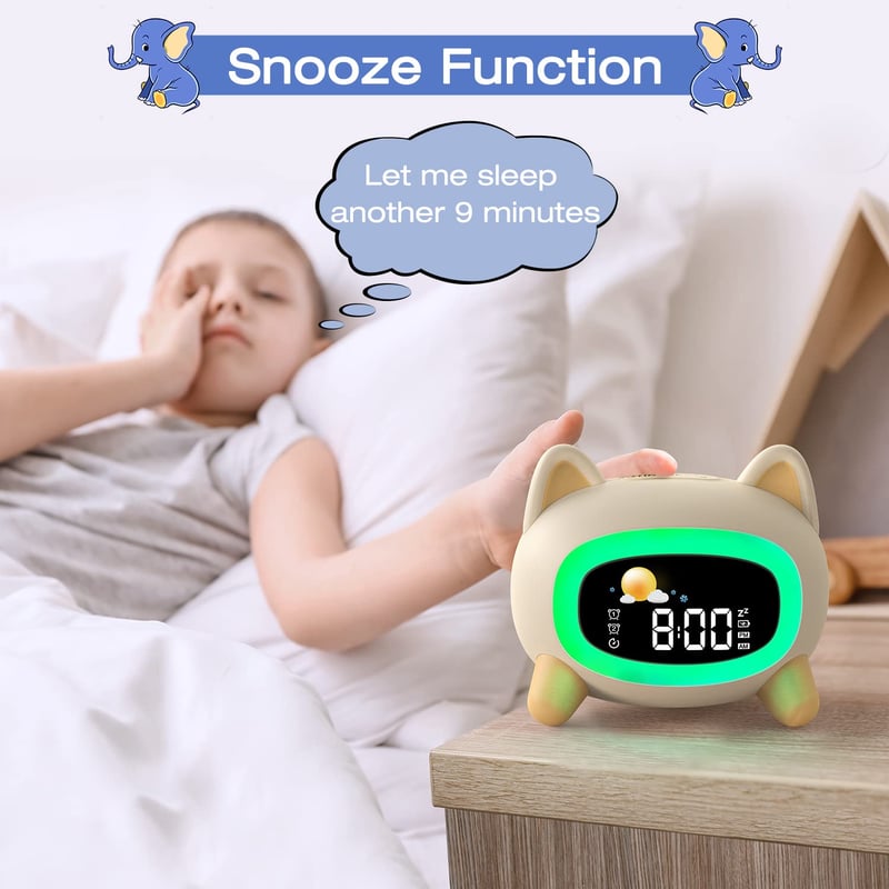 Reloj despertador infantil niña shop