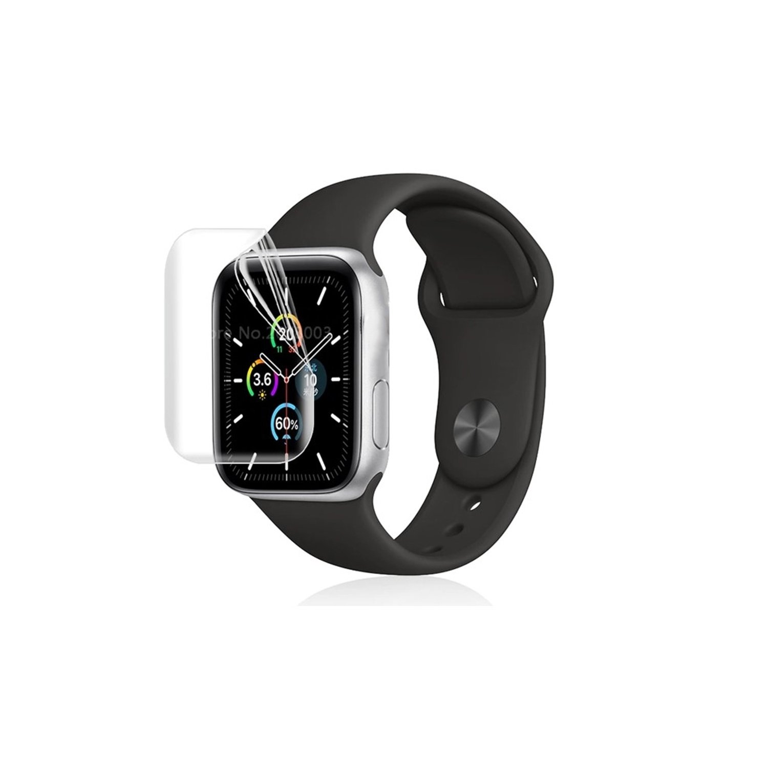 GENERICO Lamina Protectora Hidrogel Para Apple Watch Serie 9 45mm falabella