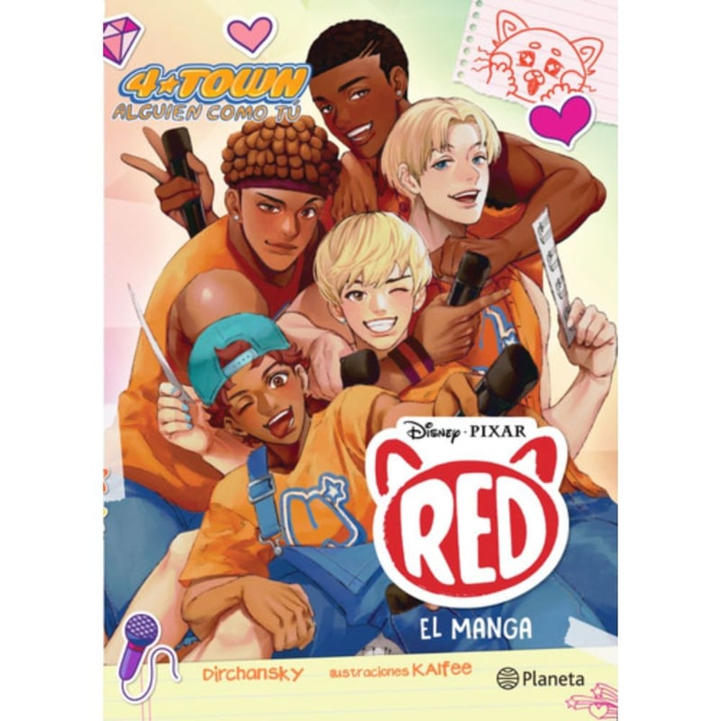 PLANETA JUNIOR Libro Red - El Manga - Disney | falabella.com