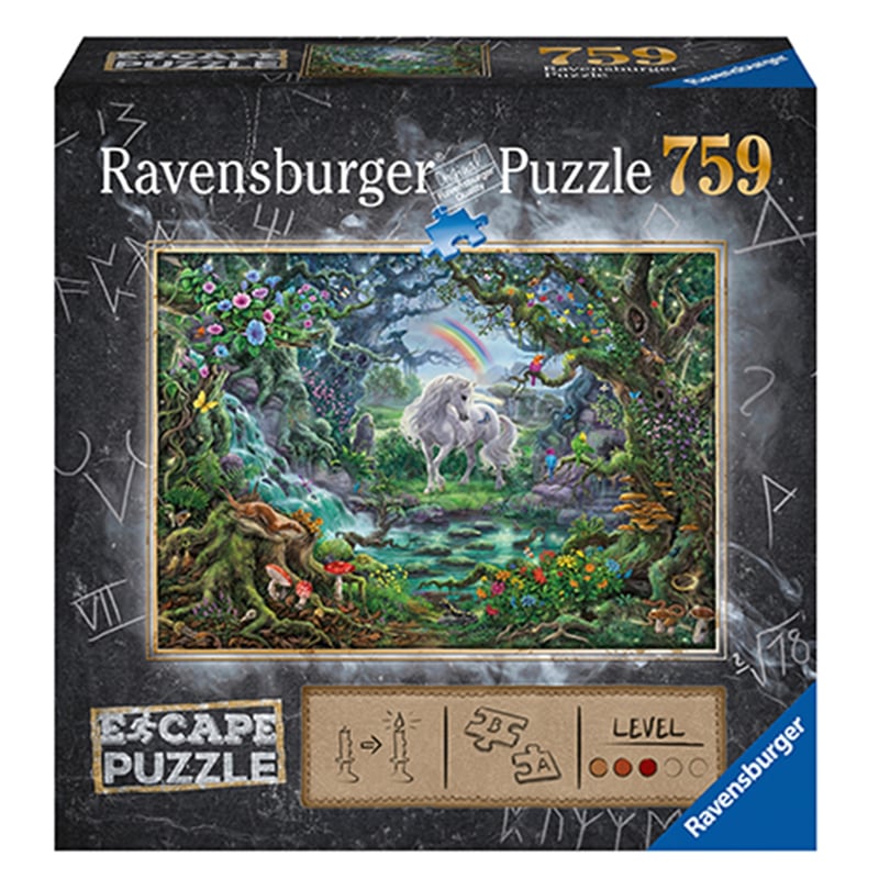 Puzzle Ravensburger 500 Piezas De Unicornio Y Potrico - Puzzle Para Adultos, Modelo Aleatorio