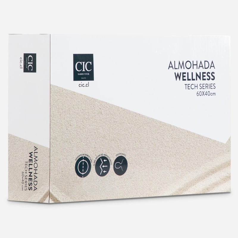 Almohada viscoelástica cic shop