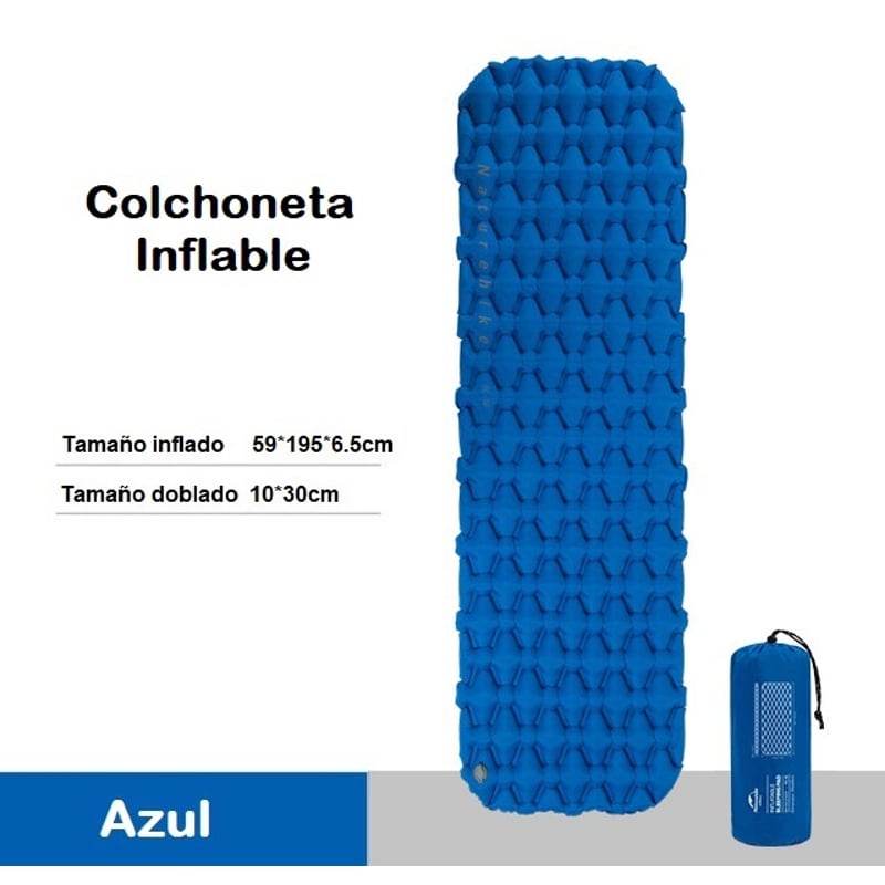 Naturehike-alfombrillas de aire Valor R 5,8, colchoneta para dormir al Naturehike-alfombrillas de aire Valor R 5,8, colchoneta para dormir al