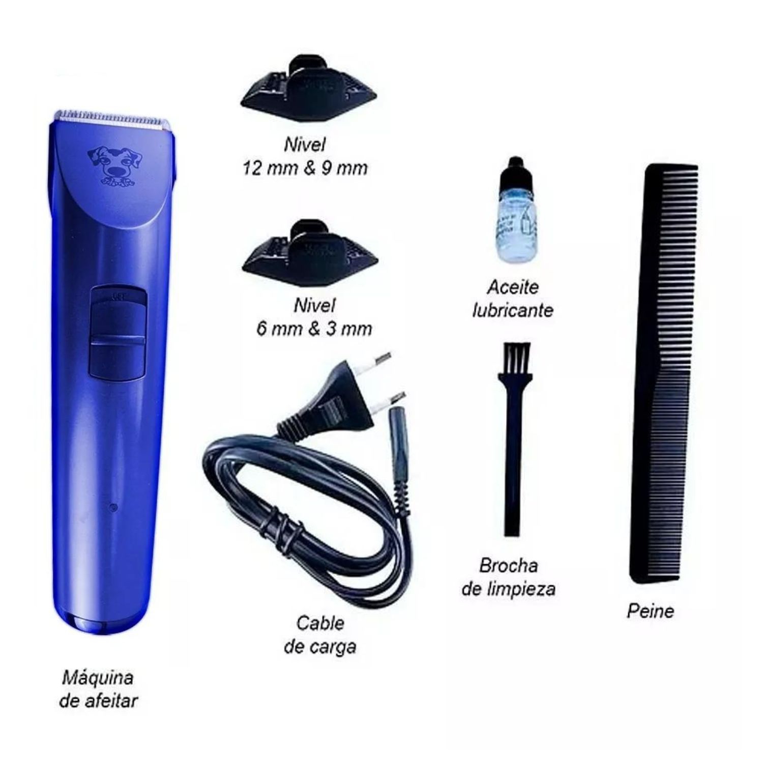 Maquina Cortadora De Pelo Para Mascota Sportsman Sm 667 Azul Sodimac Chile