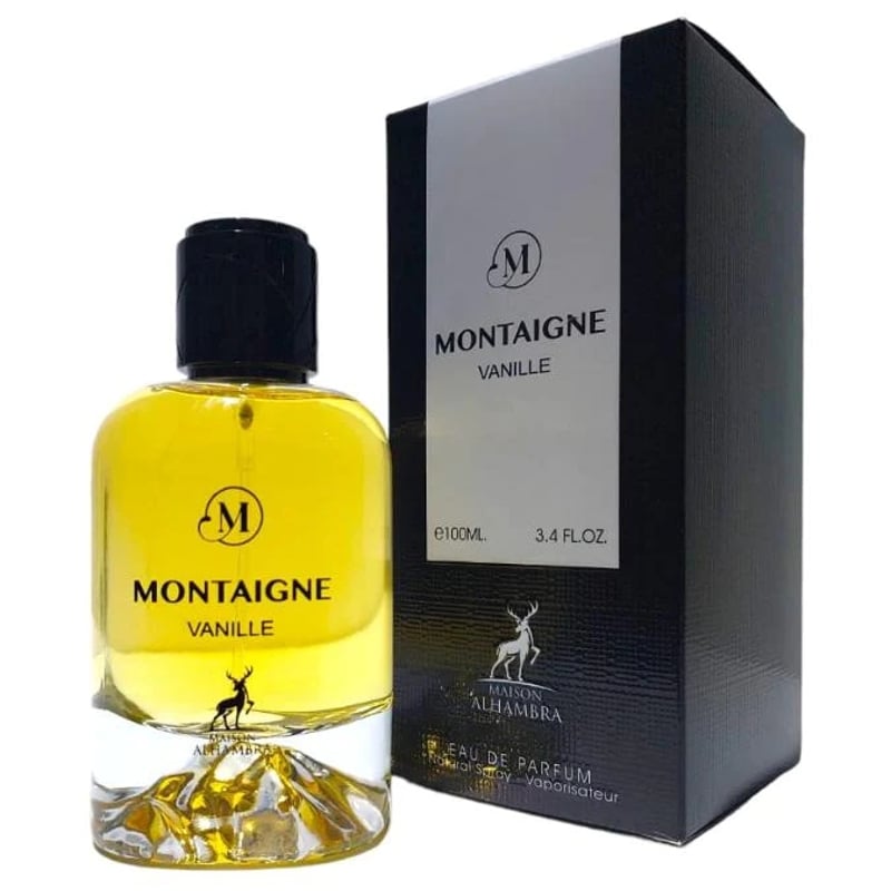 Parfum Montaigne Vanille Par Maison Alhambra - Eau De Parfum 100 Ml - Neuf