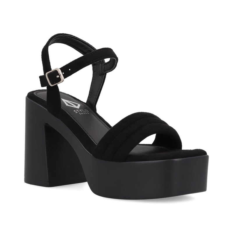 STYLO SHOES - Sandalias Moda Mujer Negro HY1676