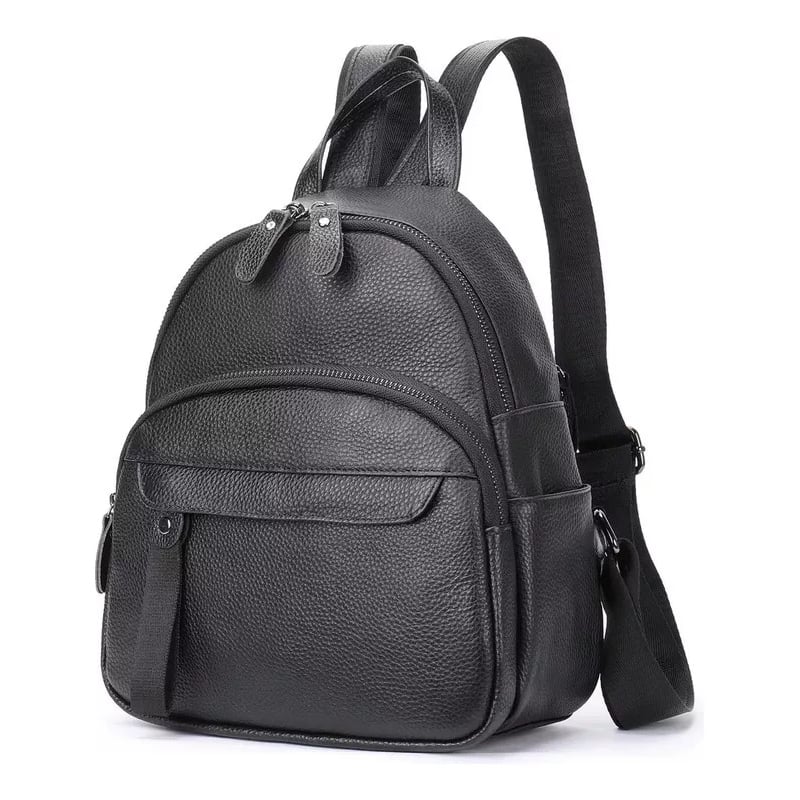 PUREPOWER Bolso De Hombro De Cuero Genuino Mochilas Casuales Para Mujer falabella