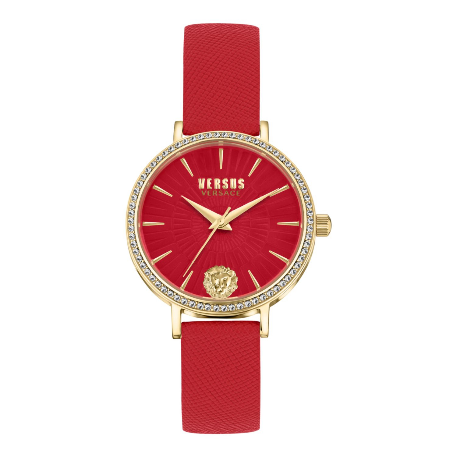 VERSACE Reloj Mar Vista Crystal VSP1F2821 Versus Versace para Mujer en Rojo falabella