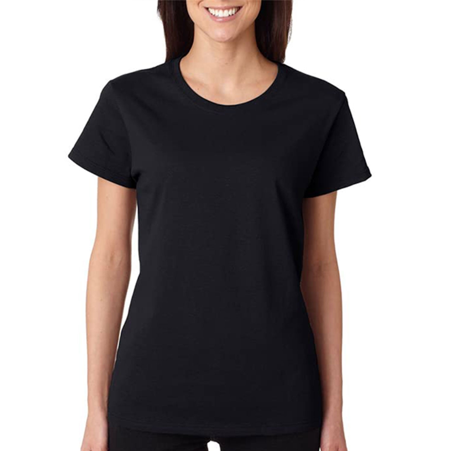 Camiseta basica mujer manga corta hotsell