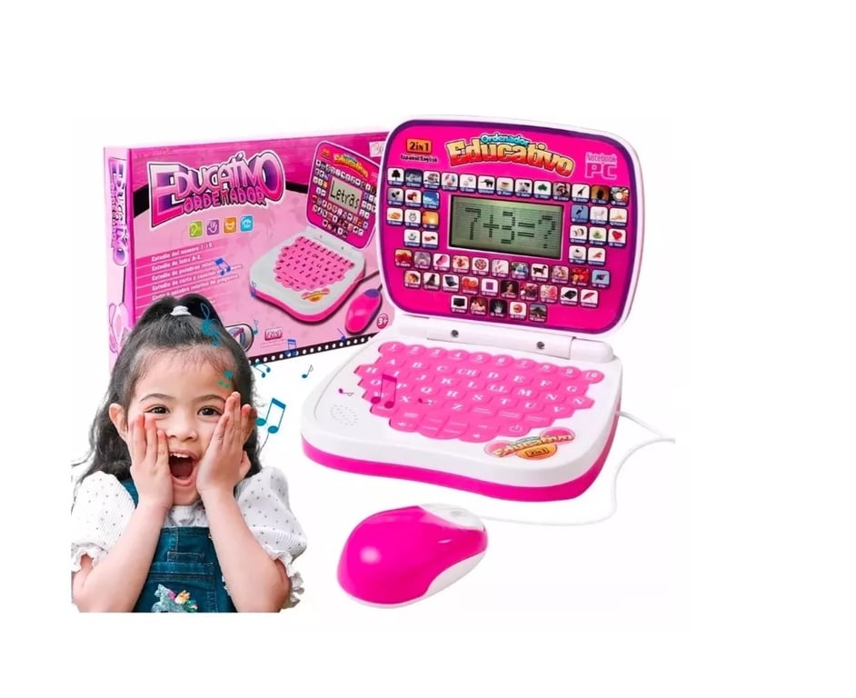 Computadora didactica para niñas on sale