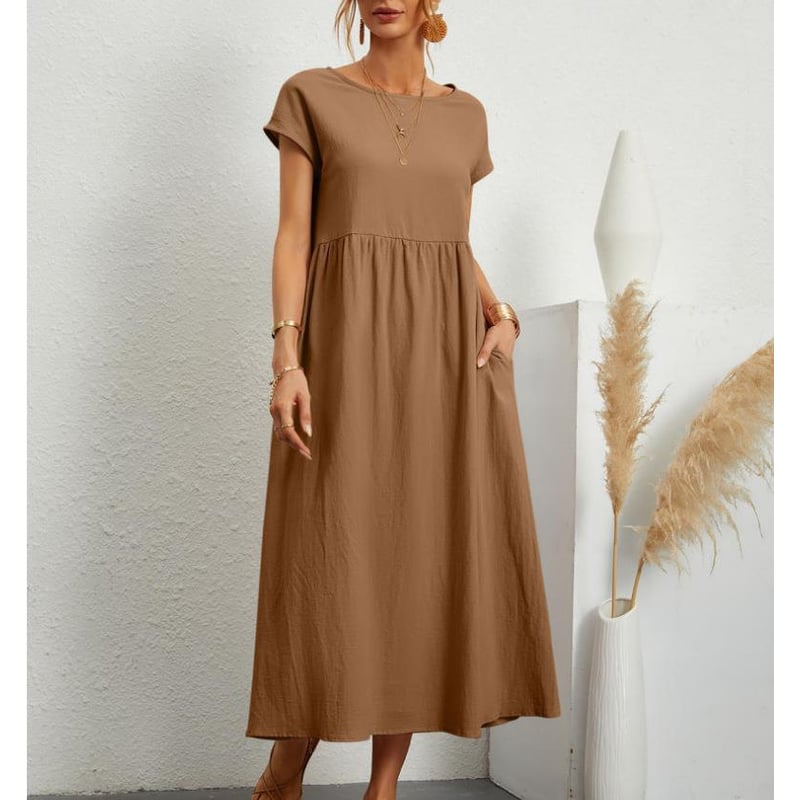 Vestidos algodon largos mujer hotsell