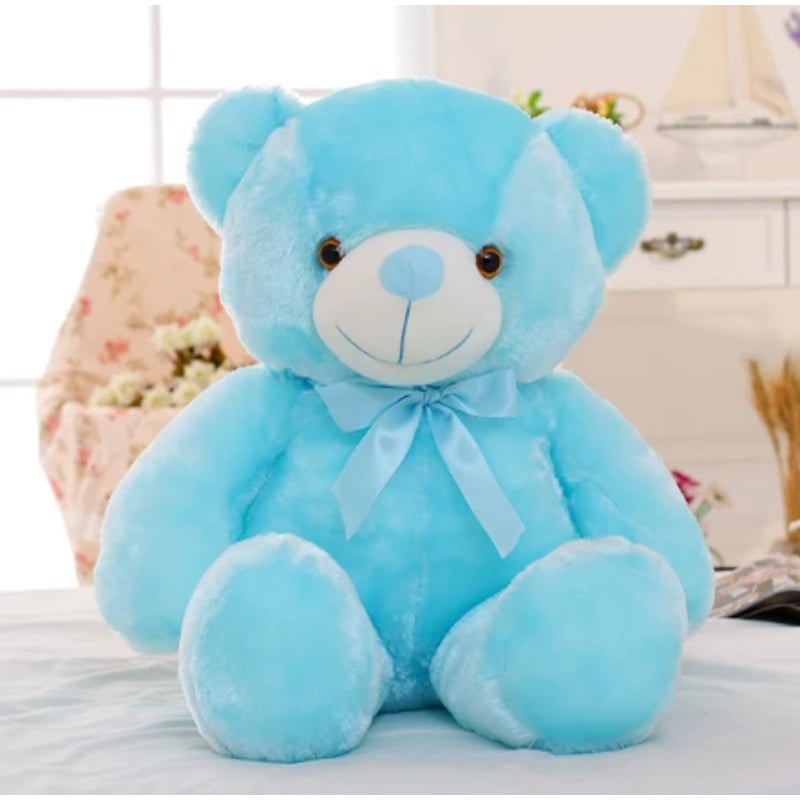 OEM Peluche Oso Luminoso Celeste. falabella