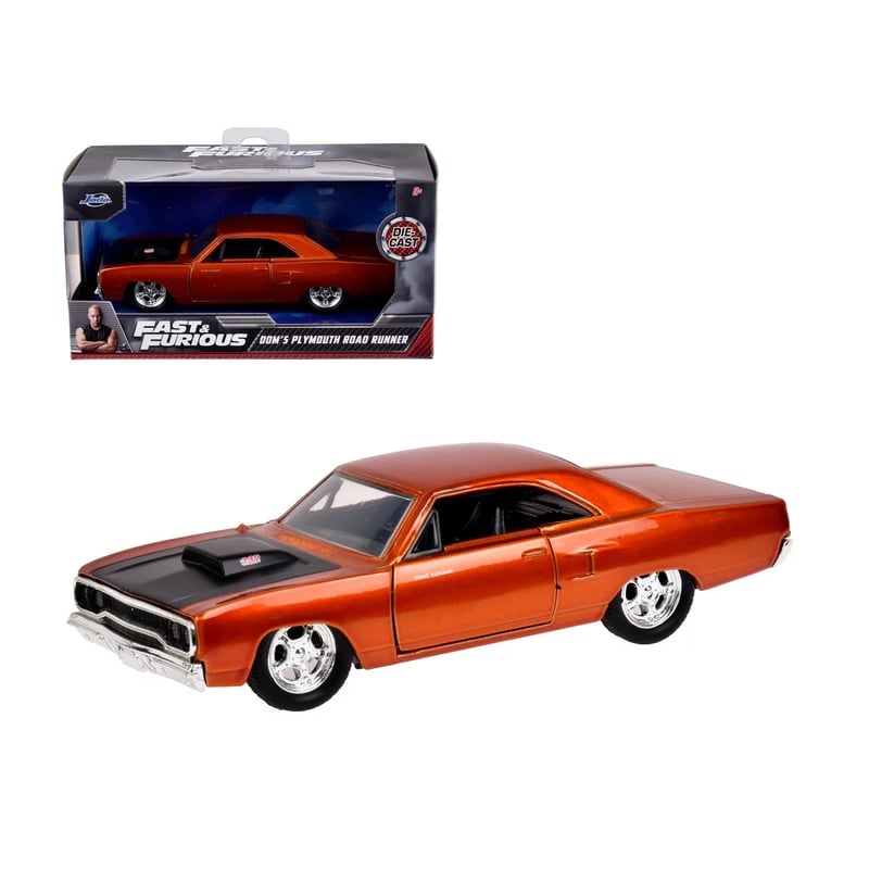 JADA TOYS FAST & Furious Dom's Plymouth Road Runner Voiture Moulée Sous